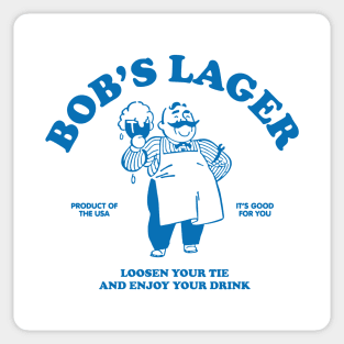 Bob's Lager Sticker